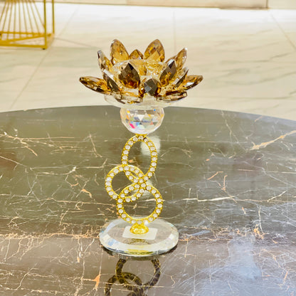 Cristal candle Stand