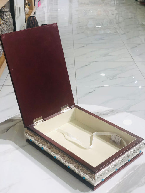 Gold & Silver Holy Quran Box (small)