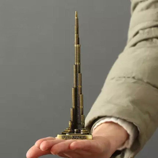 Metal Burj Khalifa Model