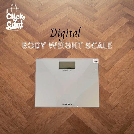 Digital Body Weight Scale (Silver)