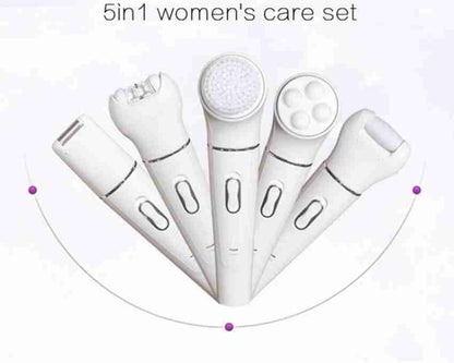 5 in 1 Browns BS 2199 – Epilator For Women