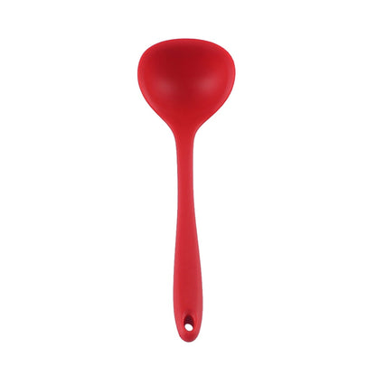 2 Pcs Silicone Soup Spoon Set