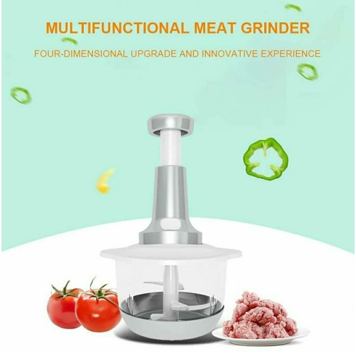 Manual Press Vegetable Chopper – Click 2 Cart