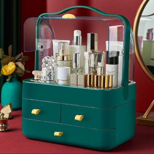 Cosmetic Storage Organizer With Drawers