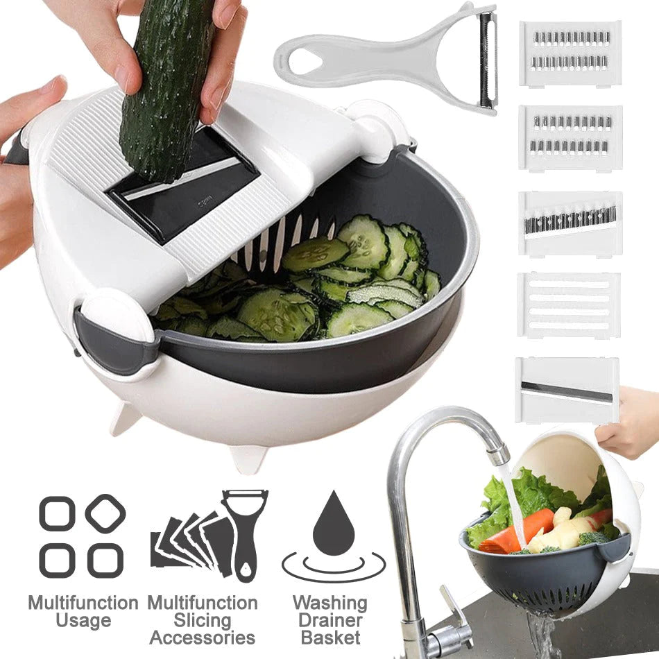 Wet Basket Vegetable Cutter