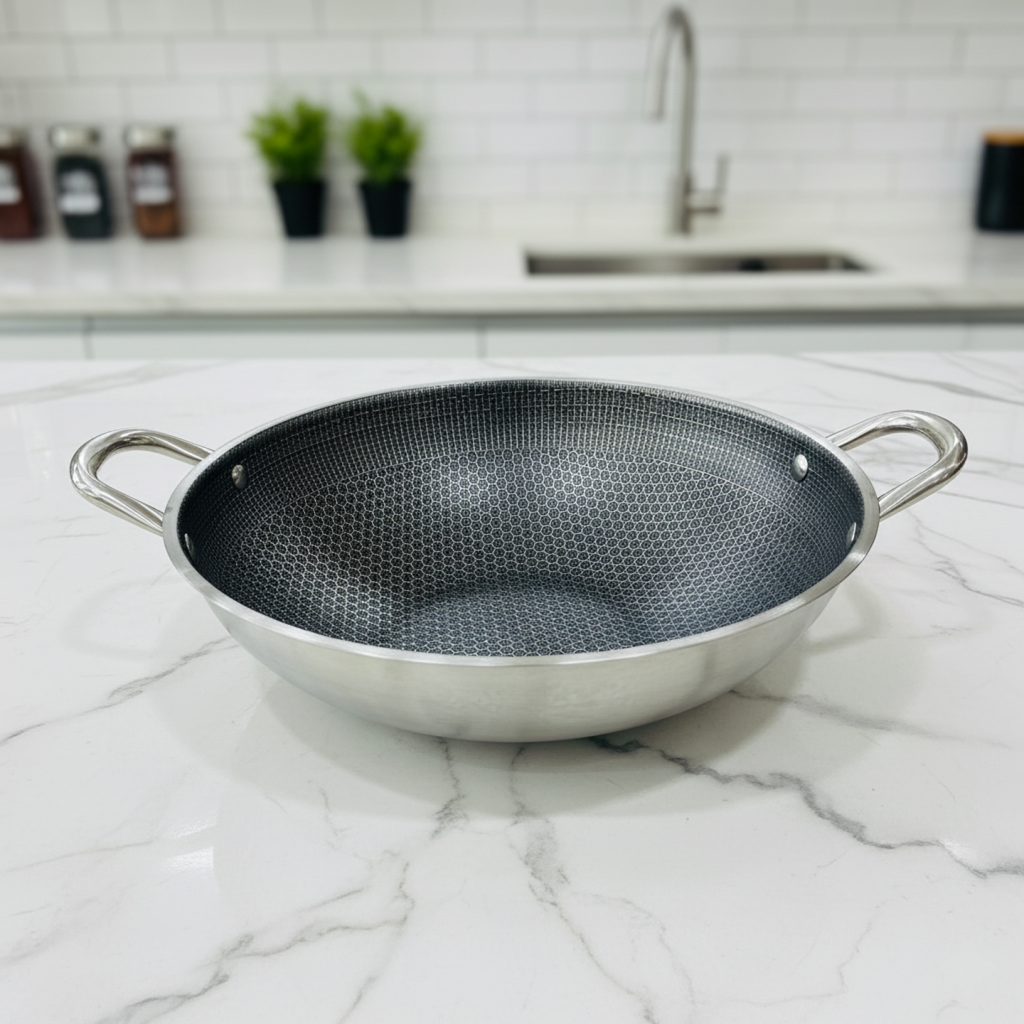 Laser Coating Karahi (36cm)