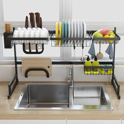 sink Dish Drying Rack Over Sink Kitchen Storage