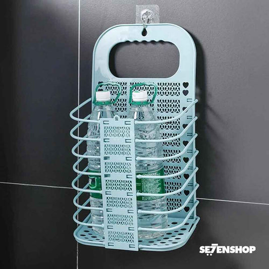 Foldable Laundry Basket Wall-Mounted