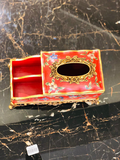 Luxurious Rectangular Resin Tissue Box