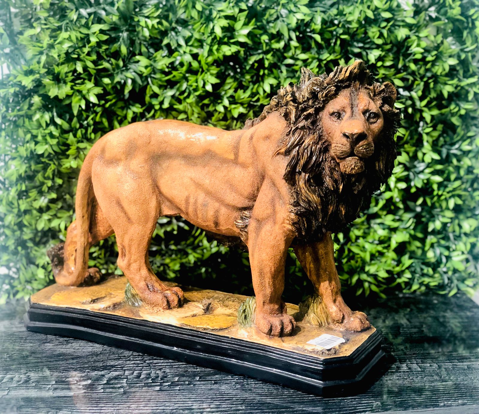 Antique Lion Statue Click 2 Cart