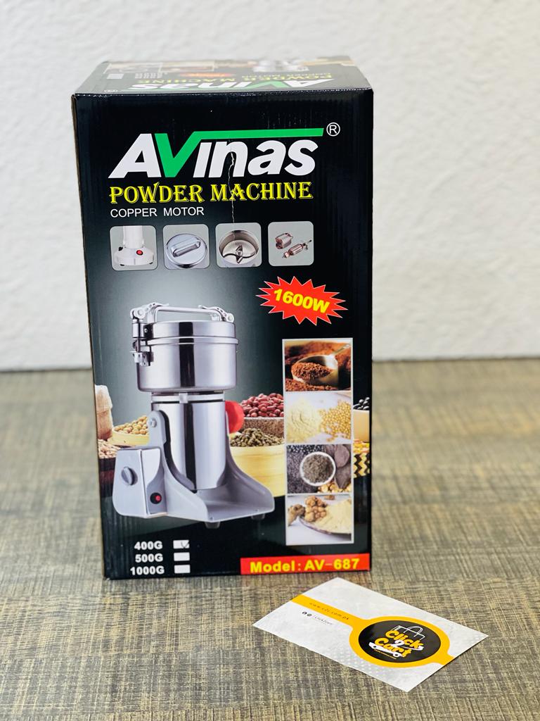 Heavy Duty Powder grinder 400 Gram