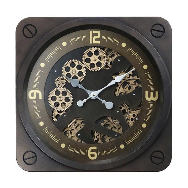 Gear Clock (Black)