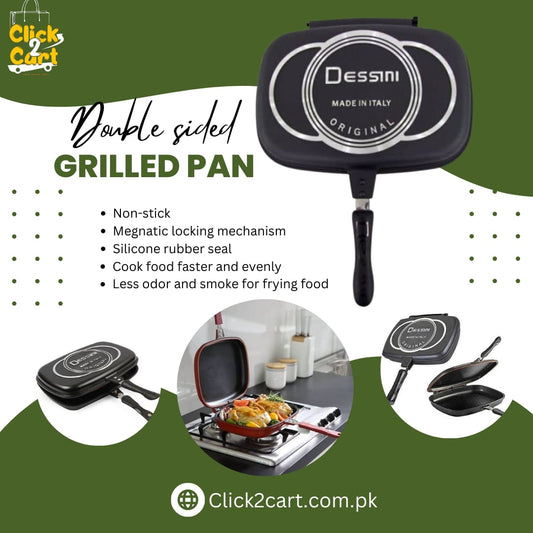 Double Side Grill Pan Dessini 40cm