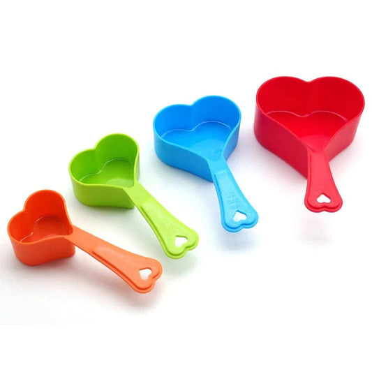 4pcs Heart Measuring Spoons