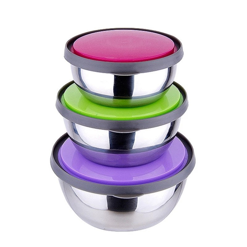 Multipurpose 3Pcs Bowl Set