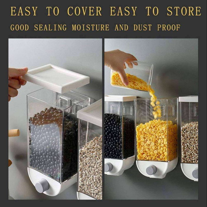 Wall Mounted Cereal Dispenser 1.5 L